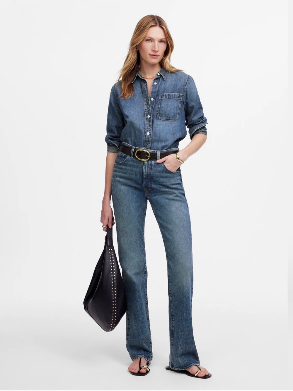 Madewell - Relaxed Bootcut Jeans - Picture 6 of 6